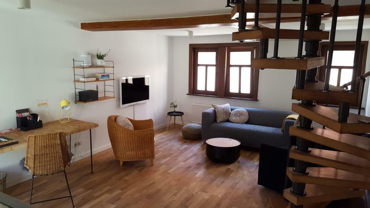 Villa Haus Zum Wilden Manne Erfurt Esterno foto