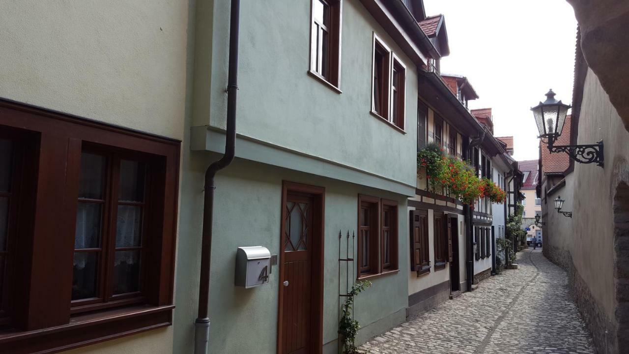 Villa Haus Zum Wilden Manne Erfurt Esterno foto